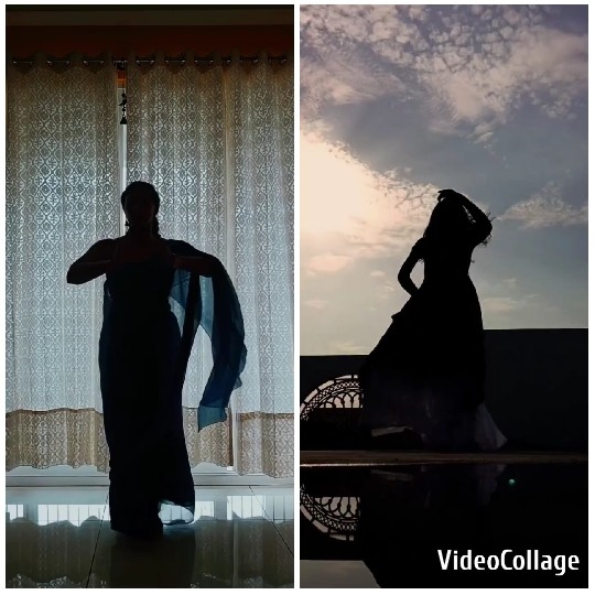 Artistic Silhouettes of a Woman