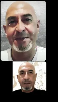 Bald Man in Different Shirts