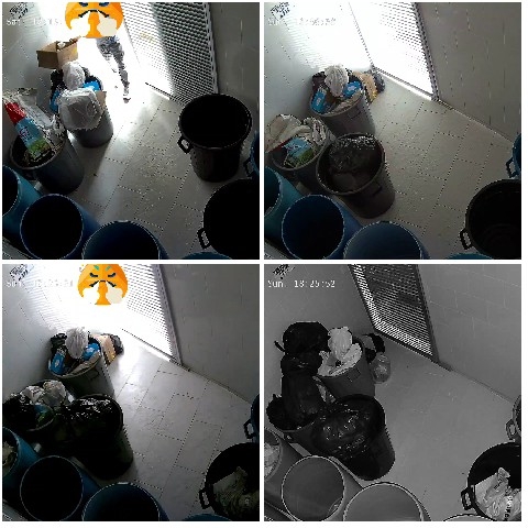 Surveillance Frames of Room