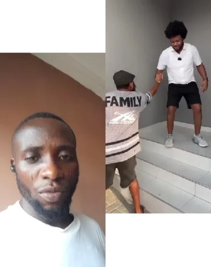 Close-Up and Interaction at Stairs