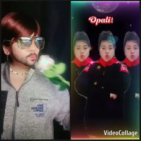 Casual Performer with Flower
