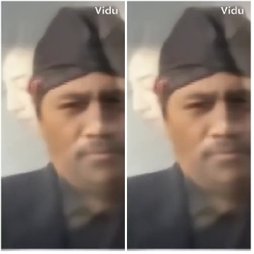 Blurred Portrait with Ghosting Effect