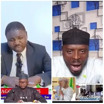 Men Speaking at Event