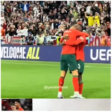 Soccer Players Celebrating on Field