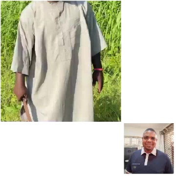 Traditional Outfit and Neutral Expression