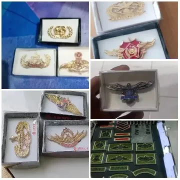 Display of Military Badges
