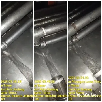Leaking Metal Pipes with Location Details