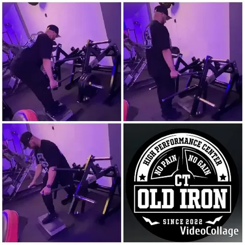 Working Out at Fitness Center