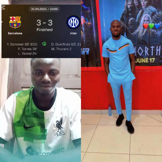 Soccer Match Result and Movie Poster