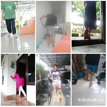 People Exercising Around the House