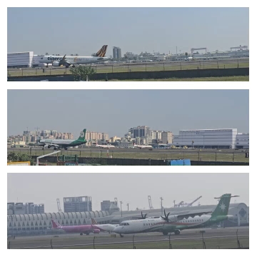 Airplanes on Airport Runway