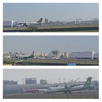 Airplanes on Airport Runway
