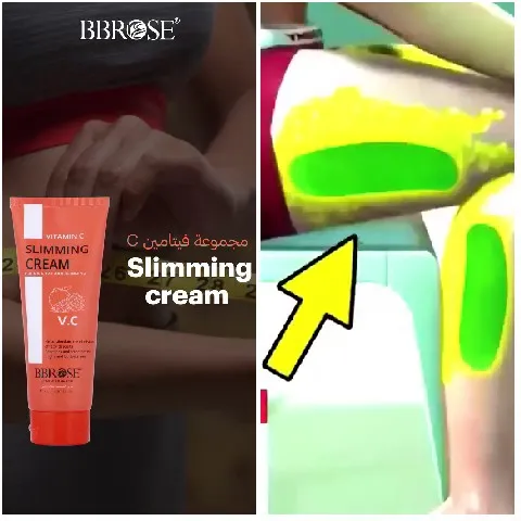 Applying Slimming Cream on Thigh