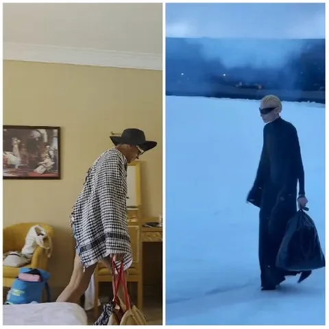 Fashion Choices in Two Unique Scenes