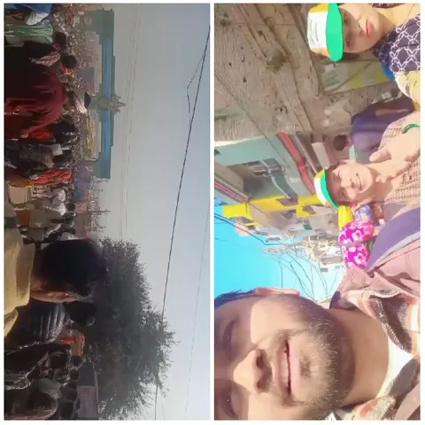Crowd at Event and Smiling Individuals