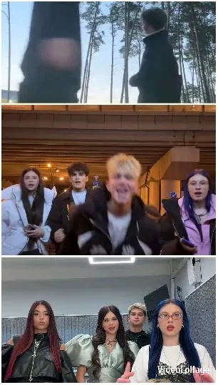 Groups Posing in Different Settings