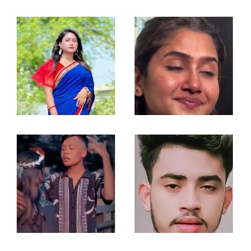 Four Faces, Four Moments