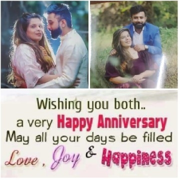 Couple Celebrating Anniversary Outdoors