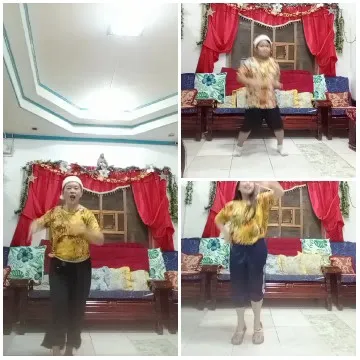 Person Dancing in Living Room