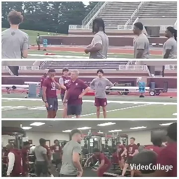 Group of People in Sports Training