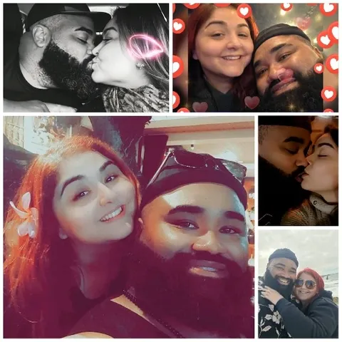 Couple in Affectionate Poses