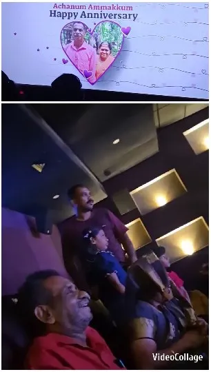 Anniversary Heart and Theater Audience
