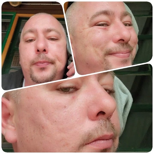 Close-Up Selfies of Bearded Man