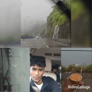 Rainy Road and Ice Cream Treat