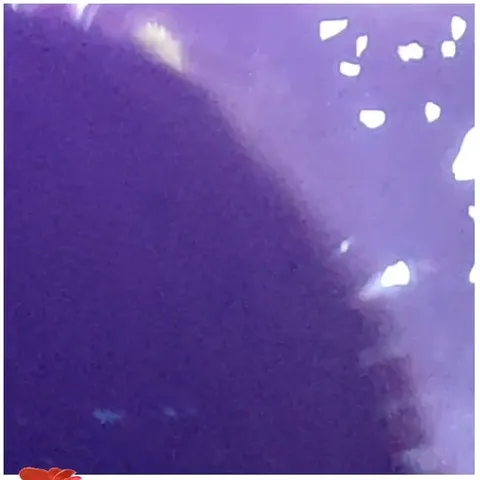 Abstract Purple Scene with Spots