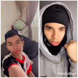 Young Men in Room Expressing