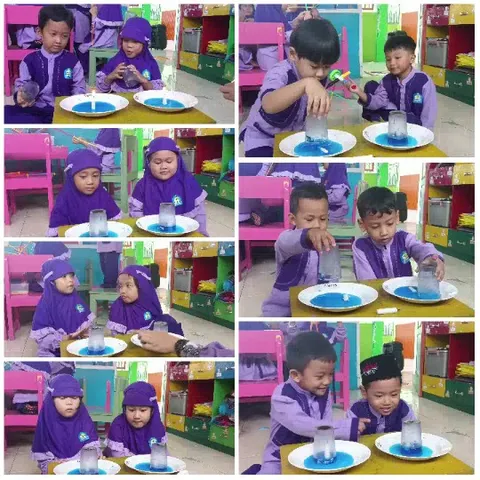 Children Conducting Science Experiment