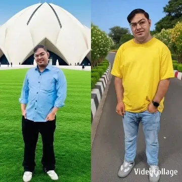 Man Posing in Front of Lotus Building