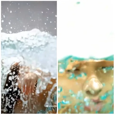 Underwater Faces and Bubbles