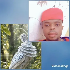 Person in Red Hat Outdoors