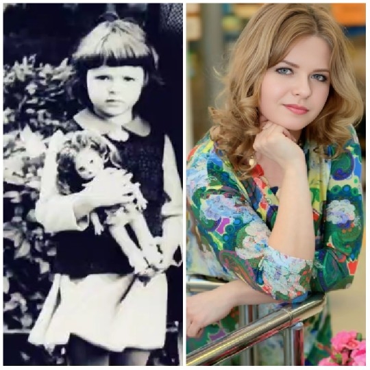 Vintage Girl and Modern Woman