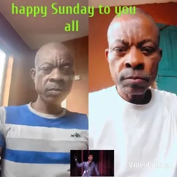 Man by Window with Sunday Message