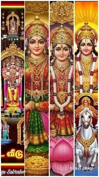 Religious Statues and Symbols Display