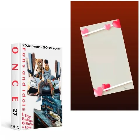 Book Cover and Blank Card