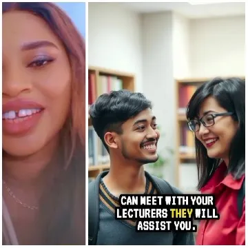 Smiling Faces in Library