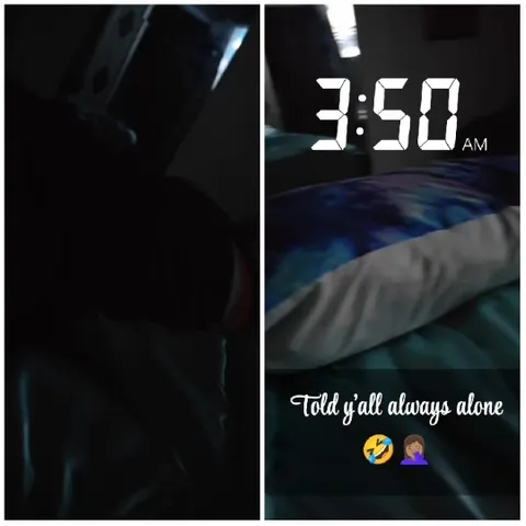 Dimly Lit Room with Clock