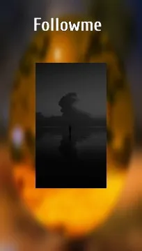 Silhouette by Water Reflection