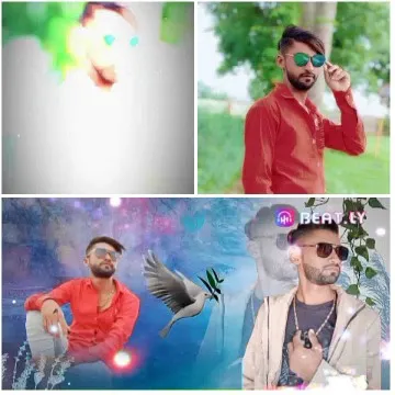 Sunglasses and Digital Art Elements