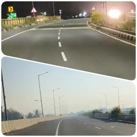 Highway Scenes Day and Night