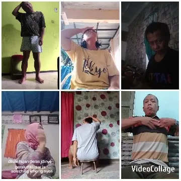 Stretching Exercises in Colorful Settings
