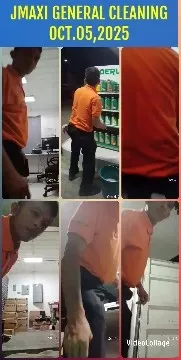Cleaning Activities in Workspace