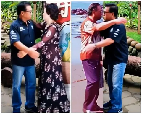 Friendly Embrace Outdoors