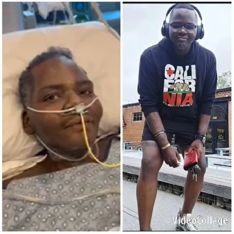Hospital Bed and Healthy Outside