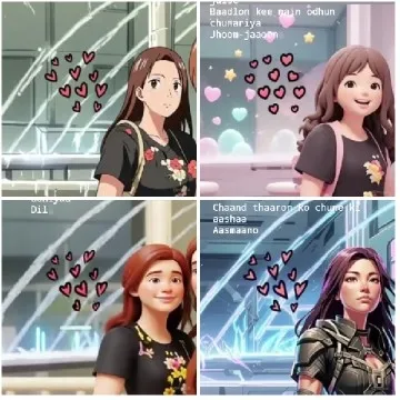 Animated Characters in Futuristic Settings