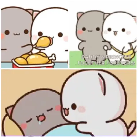 Cute Cats in Comic Panels