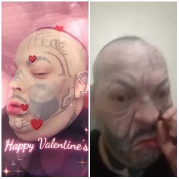 Valentine's Filter and Funny Face
